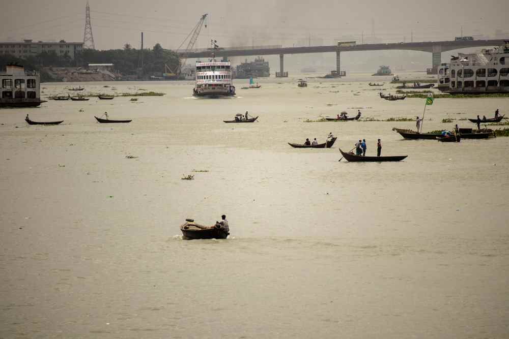 সদরঘাট ও বুড়িগঙ্গা নদী
