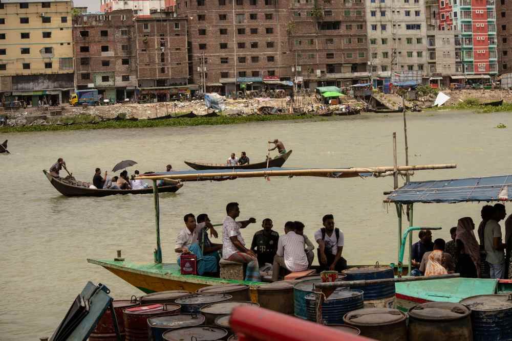 সদরঘাট ও বুড়িগঙ্গা নদী