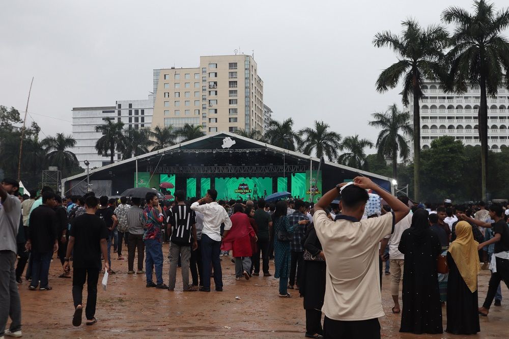 সোহারাওয়ার্দী উদ্যানে ‘কনসার্ট ফর ডেমোক্রেসি’