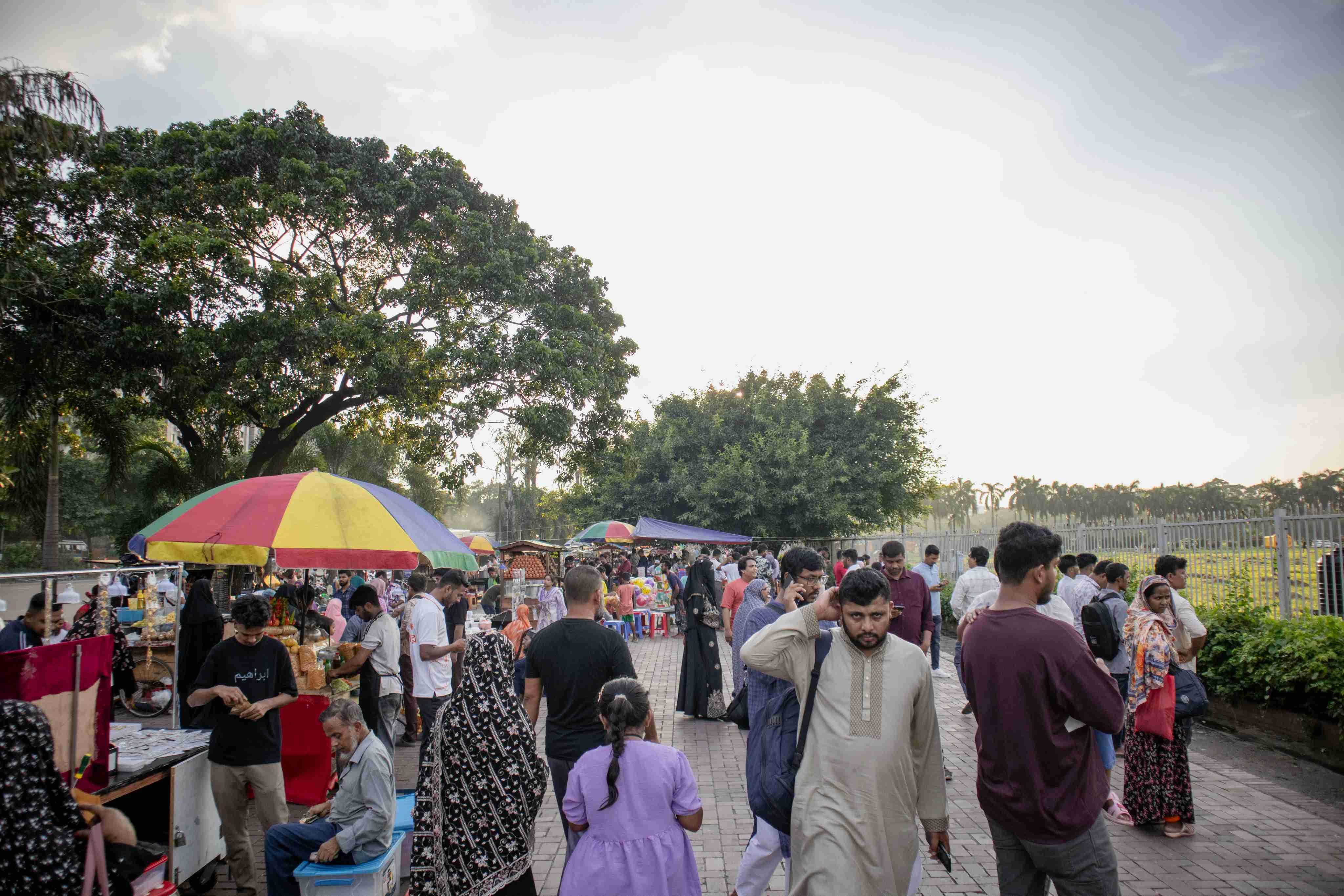 জাতীয় সংসদ ভবন ঘিরে বিচিত্র আয়োজন