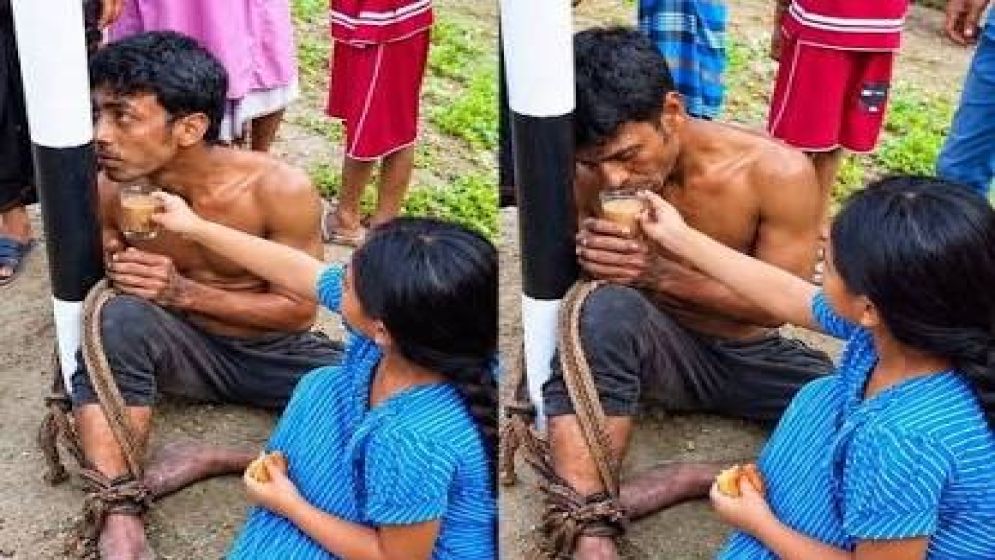 বাবার ক্ষুধা লেগেছে